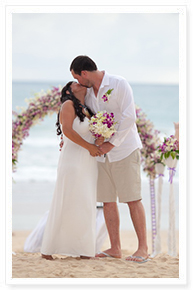 a beach wedding phuket