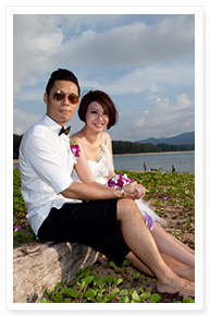 wedding on the beach phuket