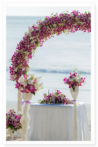 wedding packages on the beach