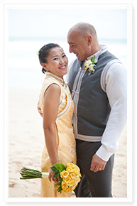 beach wedding reception packages